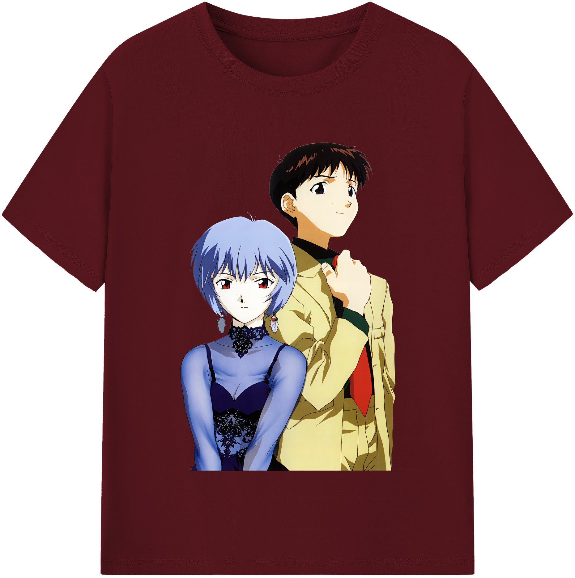 （画像用） EVA 新世紀エヴァンゲリオン 綿100％半袖Tシャツ（フロントプリント）